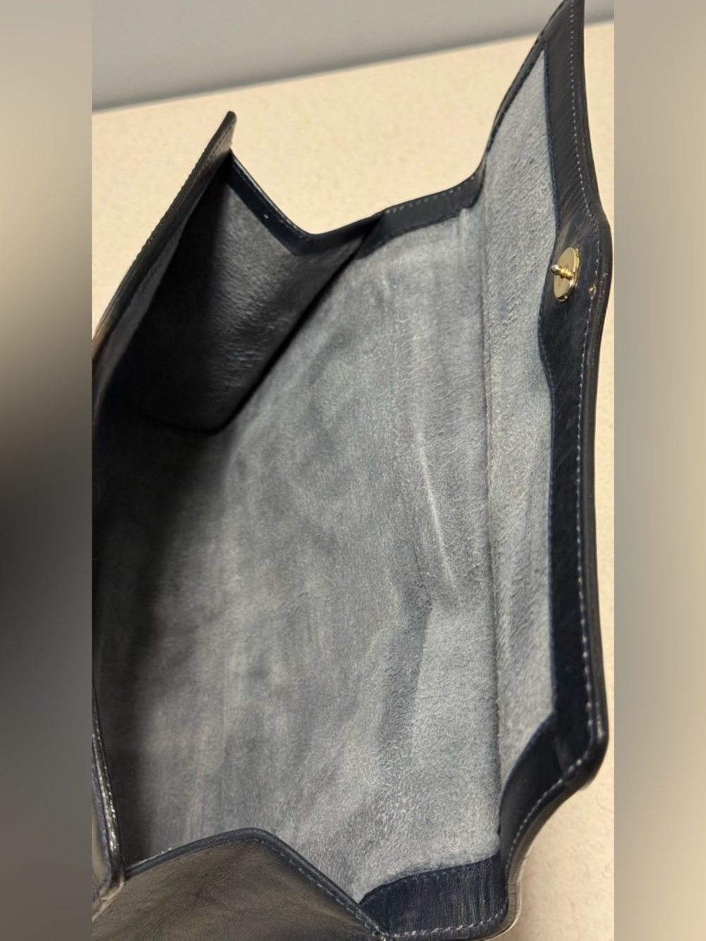 Gucci Vintage GG Supreme Sherry Line Clutch Bag - Picture 9 of 13